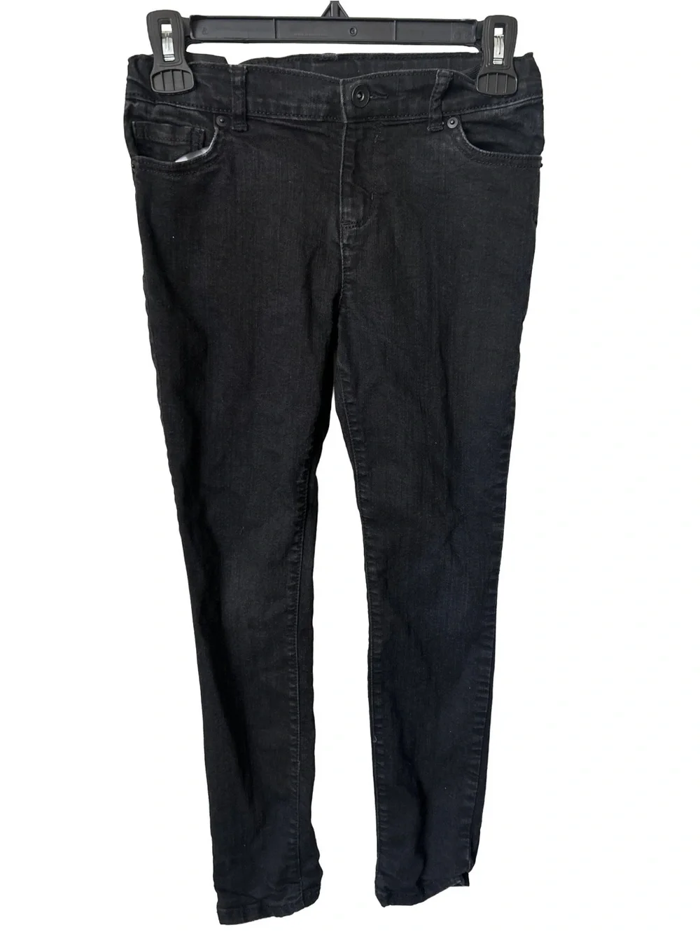 Children’s Place girl’s black  súper Skinny Jeans, Sz 12